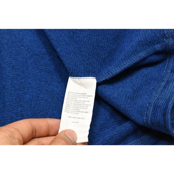 Callaway Men's Blue 1/4 Zip Pullover Golf Sweatshirt Regular Size 2XL Sweater - Picture 8 of 8